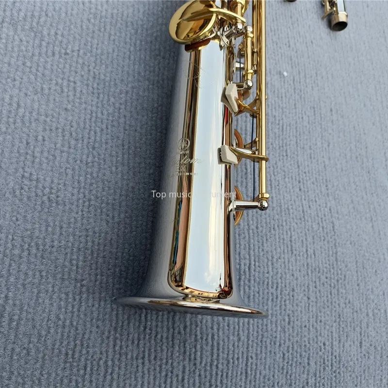 

1pcs Made In Japan 875EX Soprano Saxophone B-Flat Straight Body Musical Instrument Professional With Case Accessories