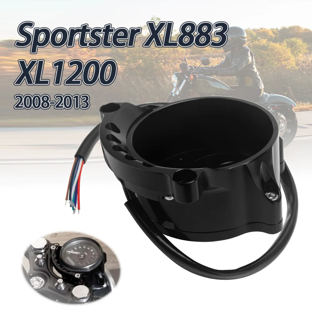 

Motorcycle Instrument Mounting Cafe Speedometer Bracket For Sportster 883 1200 XL 72 Iron Superlow Roadster 2008-2013