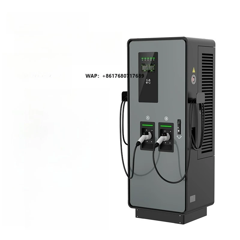 240 kw 7-inch High-definition Touch Screen Dc Ev Charger Gbt Floor Mounted Charging Station with LED Indicator