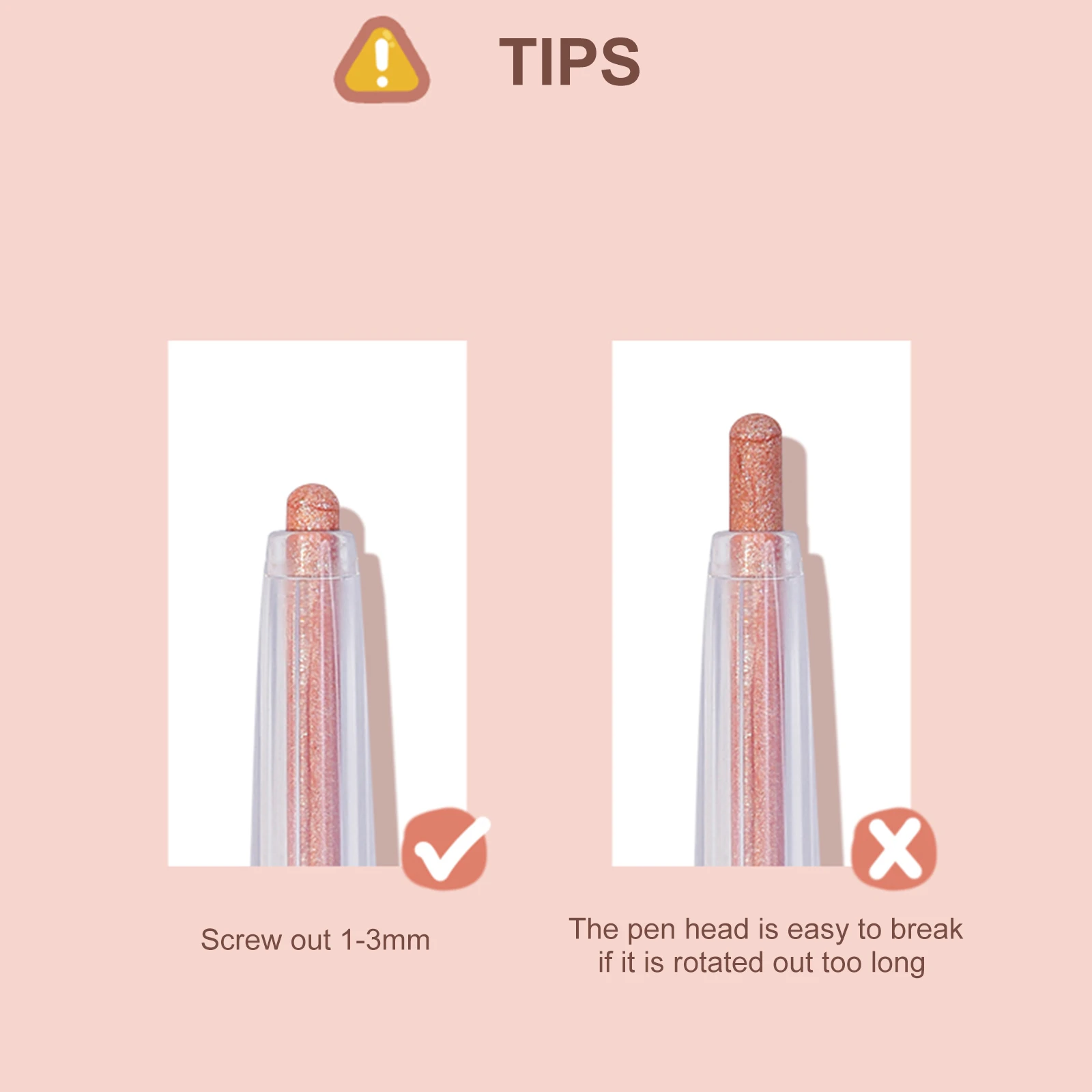 Gogotales 0.2g Eye Highlighter Crème Oogschaduw Stick Tweeërlei gebruik Liggen Zijderups Oogschaduw Pen Ingebouwde Puntenslijper St