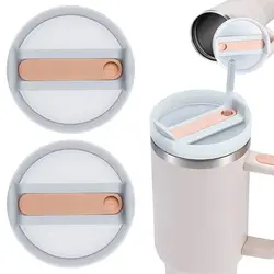 1PC Plastic Sealing Bottle Cover Splash Spill Proof Plain Lids for  Quencher H2.0 40oz Tumber Cup Multicolor Themos Cup
