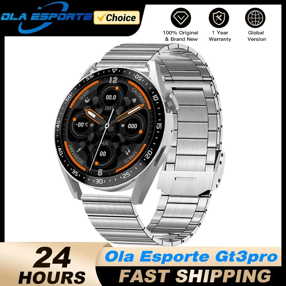 Ola Esporte GT3Pro inteligentny zegarek mężczyźni kobiety nieskończony ekran tętno połączenie Bluetooth wodoodporny sportowy SmartWatch DIY zegarek