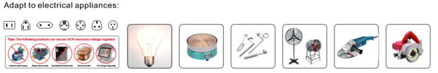 Regulador de temperatura de alta potência 120A 15KW Regulador eletrônico SCR monofásico de estado sólido 220v