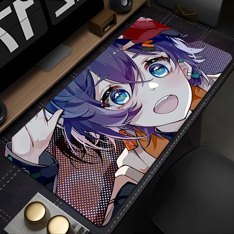 

Anime HD Print Z-zenless Zone Zero Belle Mouse Pad Gaming Mousepad Rubber Computer Desk Mouse Mat Gamer Accessories Non-slip Pad