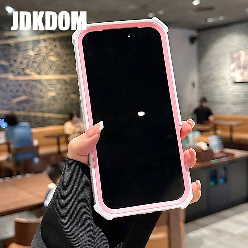 JDKDOM حافظة لهاتف آيفون 17 Air 16 15 14 13 12 11 Pro Max Cover لهاتف آيفون 16 15 14 Plus 16E #3