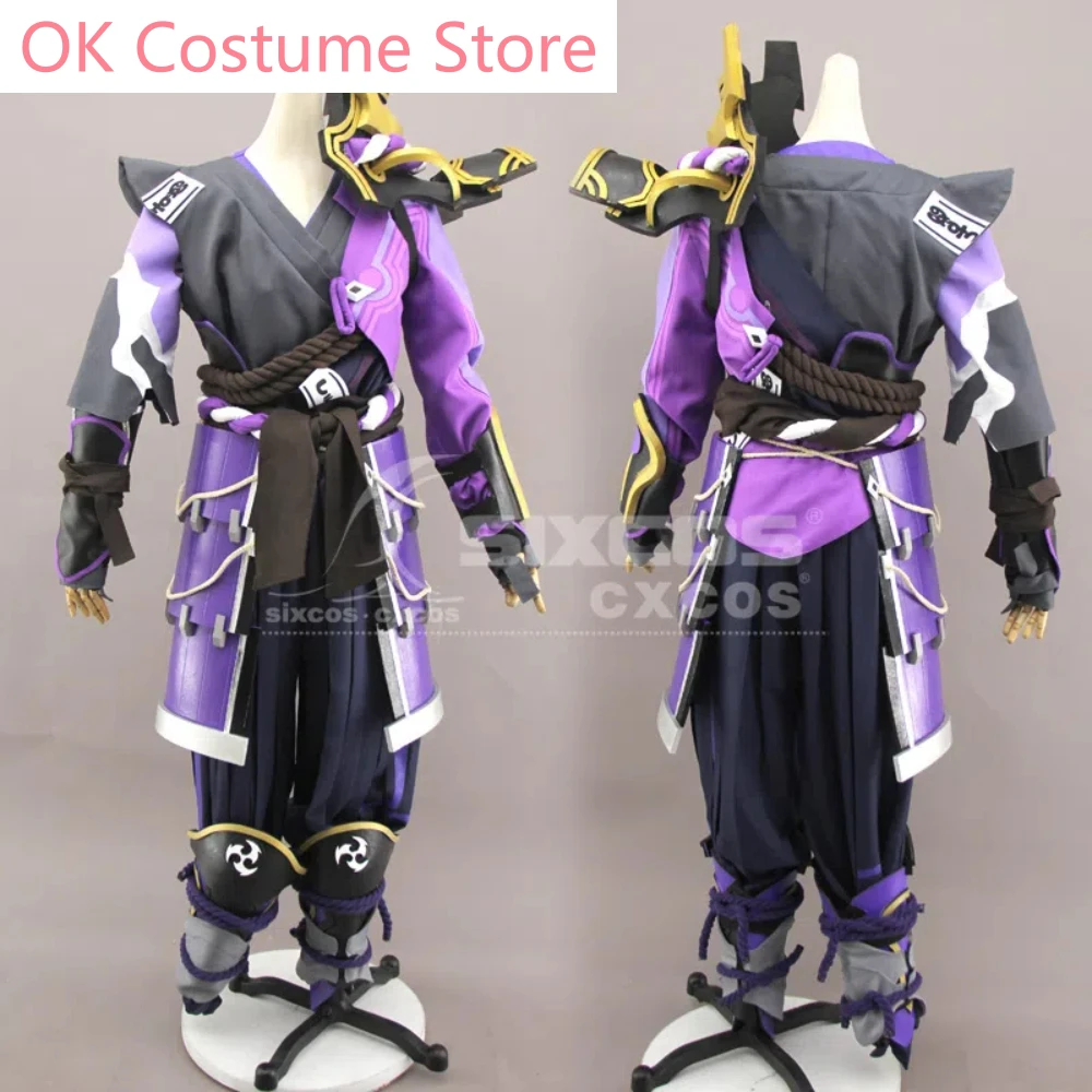 Genshin Impact Kairgi Fiery Might Armour Customize Cosplay Costume Cos Game Anime Party Uniform Hallowen Play Role Clothes