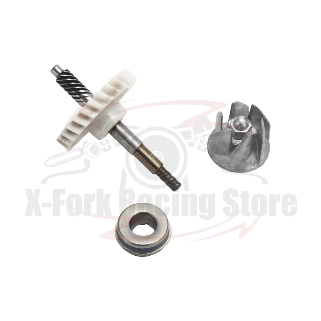 Kit de reparación de bomba de agua, juego de cojinetes de eje impulsor para HONDA NSR250 MC21 1990-1993 1991 1992