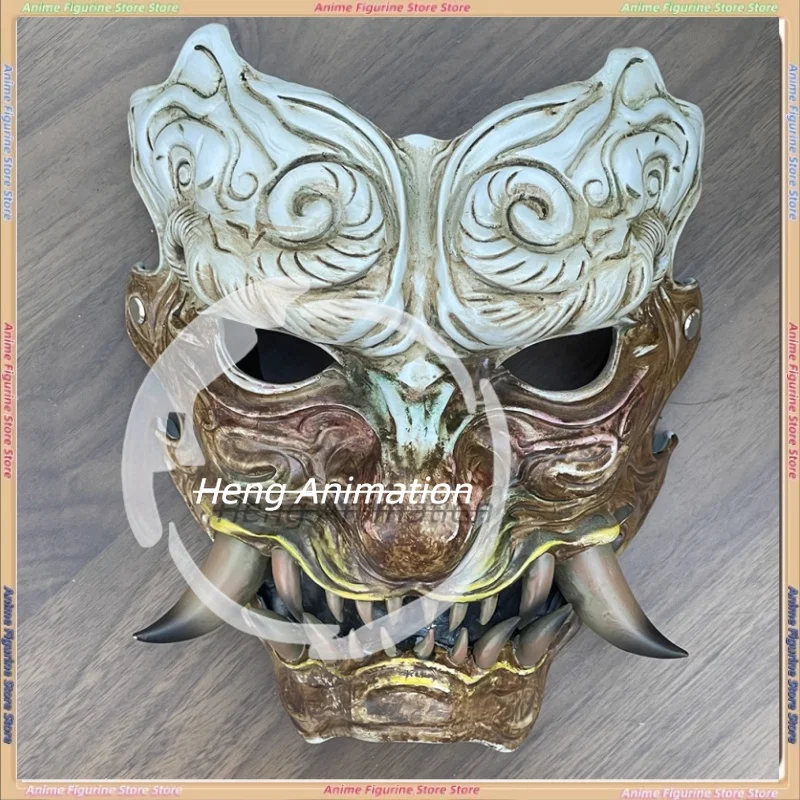 

Черный миф Гоку Hundred Play Экзорцизм Маска Cos Хэллоуин Праджня Маска Игра Периферийные Подарочная Коллекция Супер Крутая