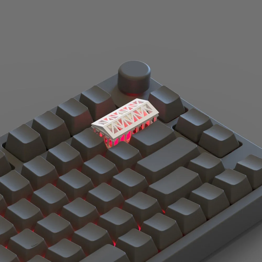 Personalized keycap resin material personal custom creative small gift mechanical keyboard cross shaft for