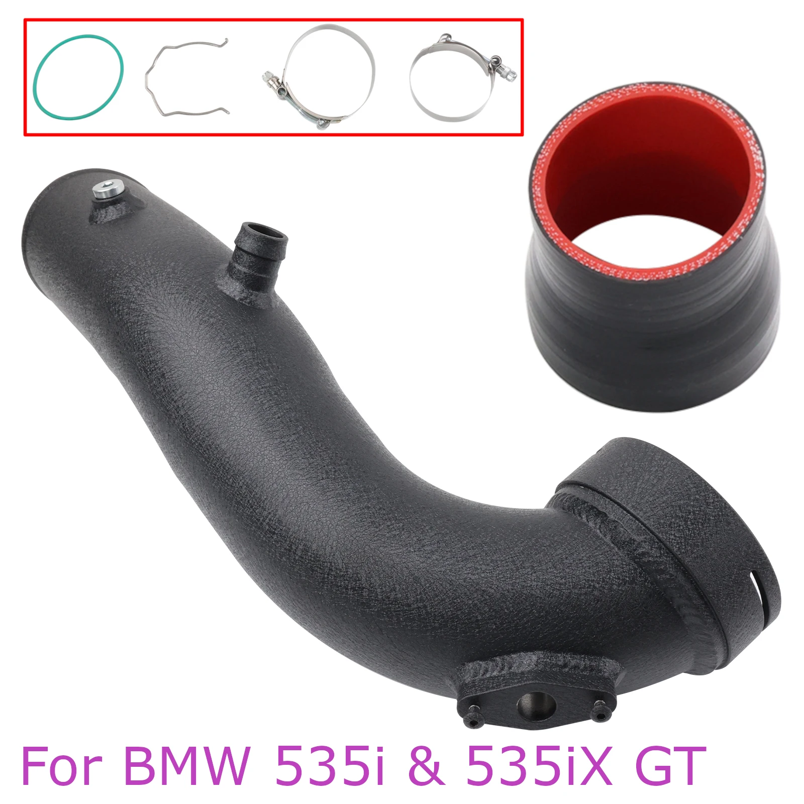 Intercooler Charge Pipe Kit Intake Charging Tube Turbo Charge Pipe For BMW 2011+ N55 F07 F10 F11 535i 640i 740i X5 X6