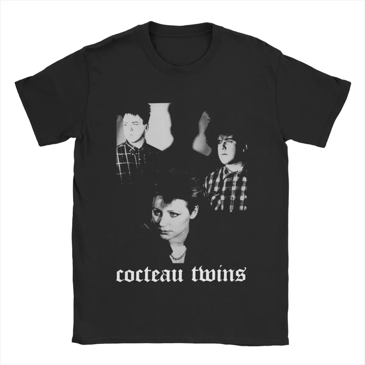 Men's T-Shirts Cocteau Twins Goth Awesome Cotton Tees Short Sleeve T Shirts Crewneck Clothing Graphic Printed