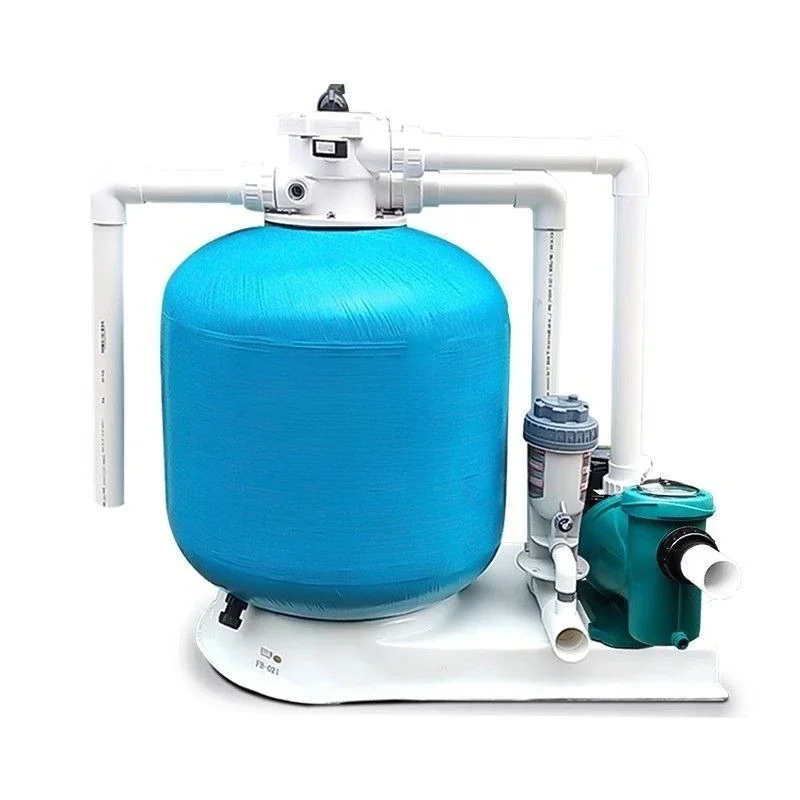 Swimming pool sand tank filter Hot spring quartz sand water circulation system filter equipment