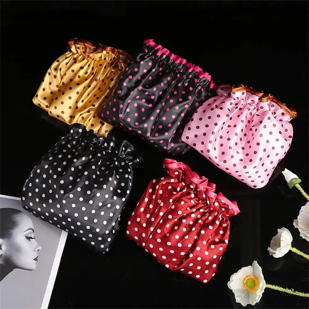 1~4PCS Bathroom Supplies Lady Dust Prevention Recyclable Korean Version Double Layered Dice Variety Of Styles Bathing