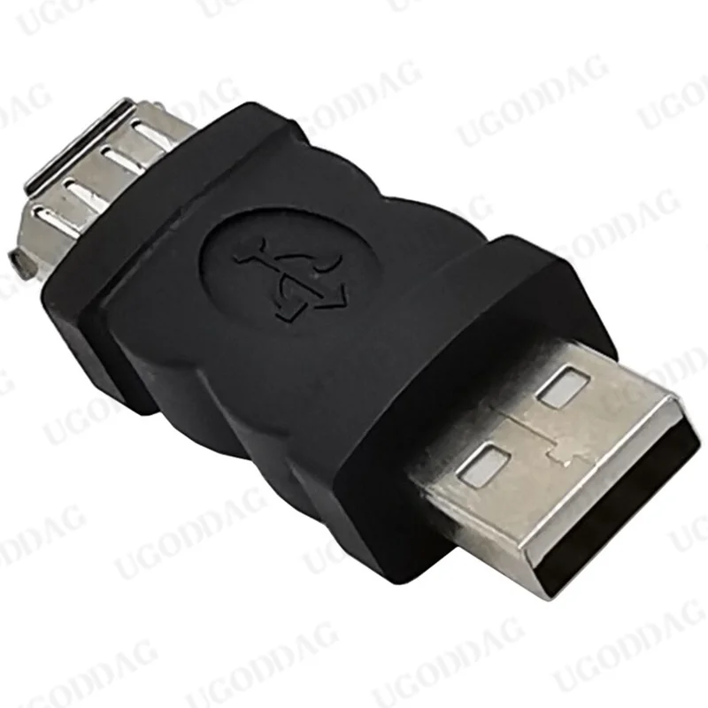 Adaptateur Firewire IEEE 1394 6 broches femelle vers USB mâle, pour imprimante, appareil photo numérique, PDA, EAU, disque dur, 1 pièce