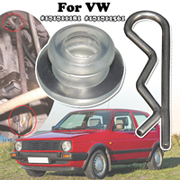For VW Golf MK1 MK2 MK3 Variant Gear Shift Lever Bushing Linkage bearing bush Securing Spring Kit Gearbox Shifter Rod Selector