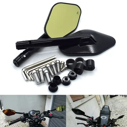 Z900 Z1000 Universal 8mm 10mm Motorcycle Rearview Mirror Aluminum Alloy CNC Motorcycle Rearview Mirror Ultra HD Rearview Mirror