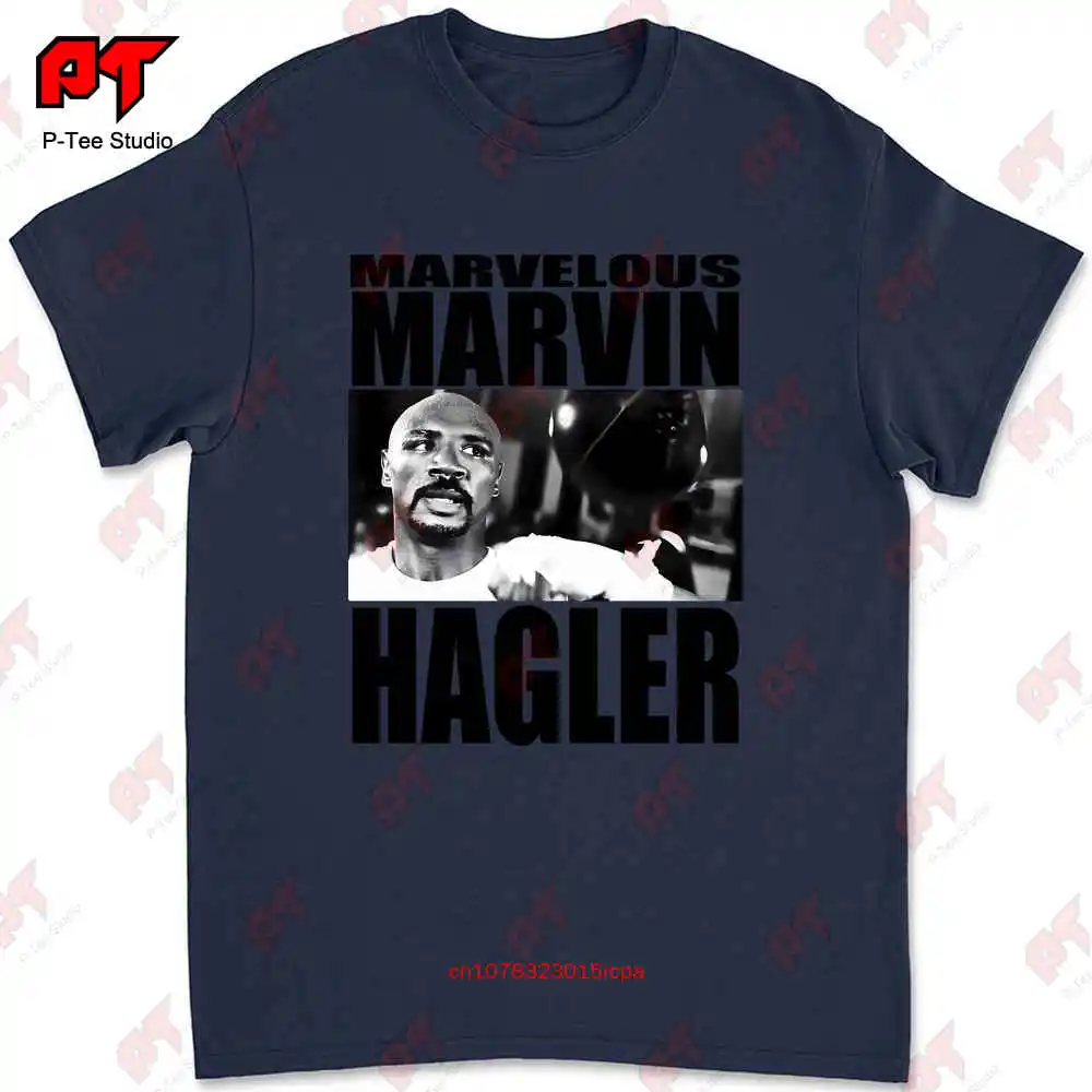 Marvelous Marvin Hagler Boxing Legend T Shirt White Size S 5Xl S7L4