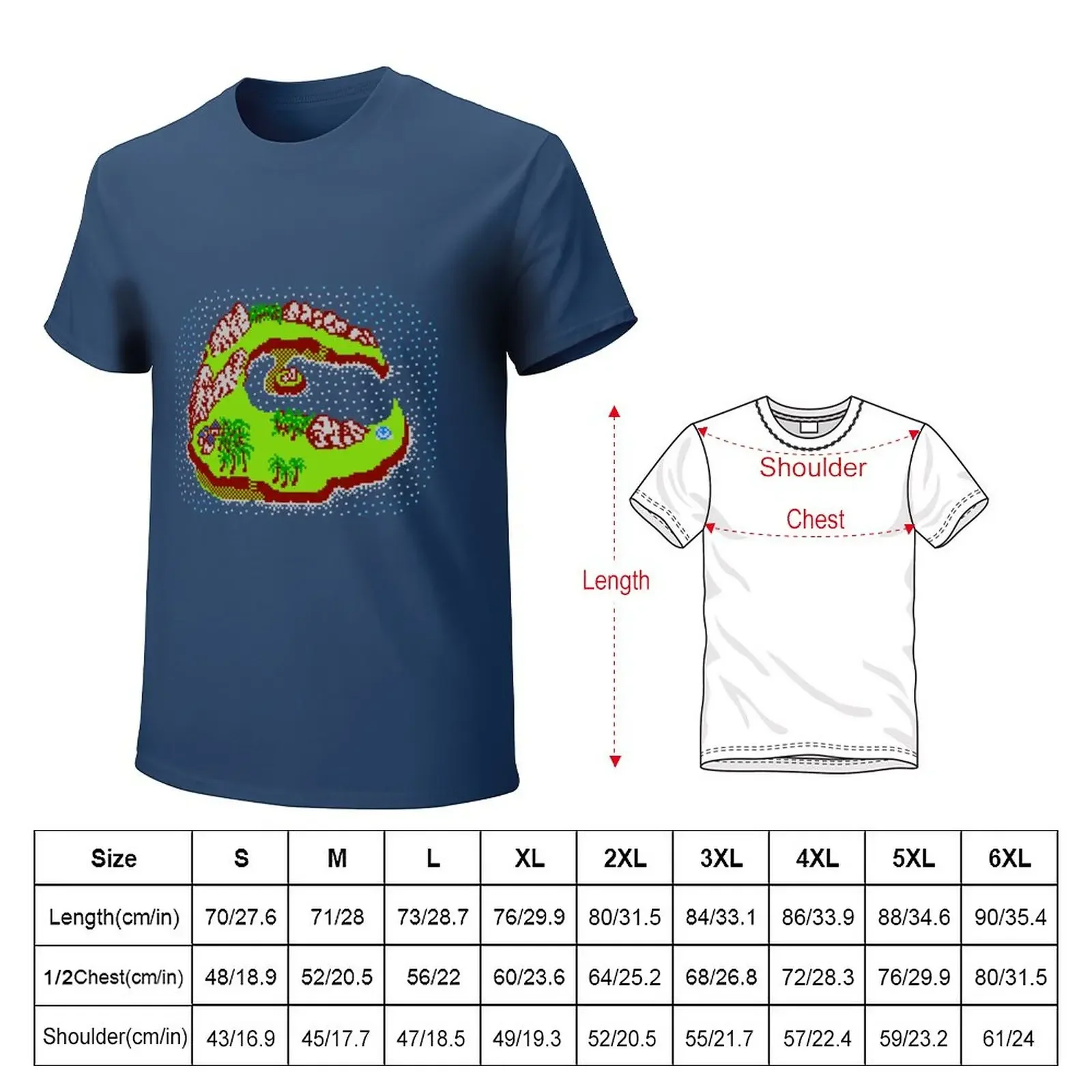 StarTropics - C Island T-Shirt anime aesthetic clothes designer t shirt men