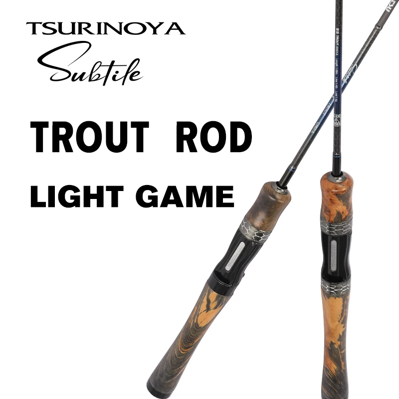 tsurinoya-subtile-truite-appat-finesse-filature-coulee-canne-a-peche-160m-168m-183m-fuji-guide-rf-action-flux-lumiere-canne-de-jeu
