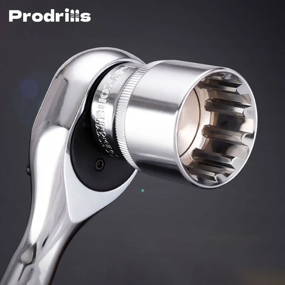 1Pcs 1/2" Drive 12 Point Socket Bit 8-32mm 12 Tooth Ratchet Wrench Socket Set for Car Auto Repair Hand Tool