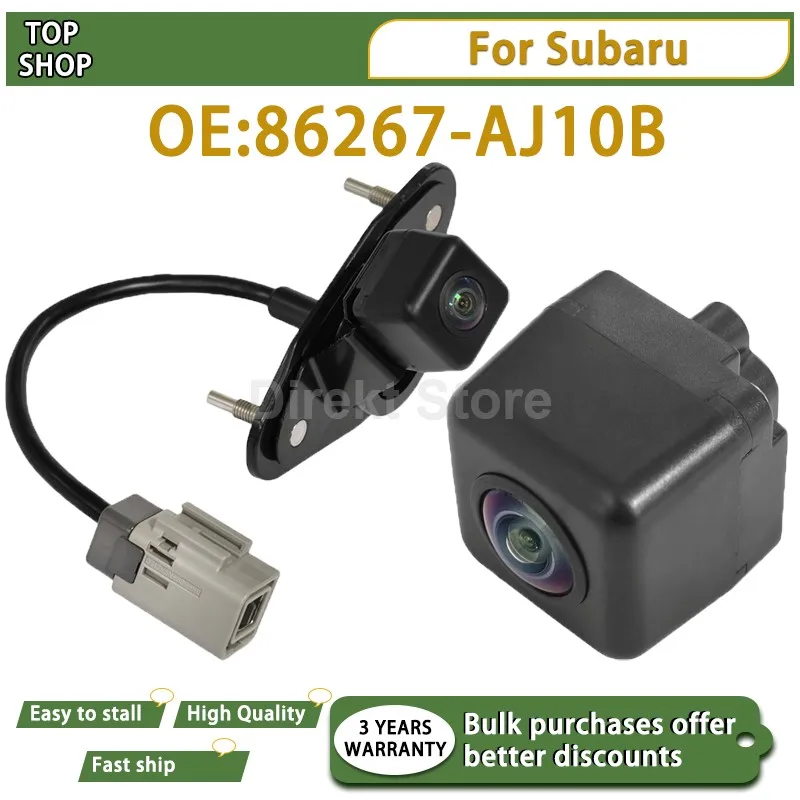 OE 86267-AJ10B Rear View Camera Backup Parking Camera For Subaru Legacy Outback 2.5L 3.6L 2010-2014 86267AJ10B Car Accessories