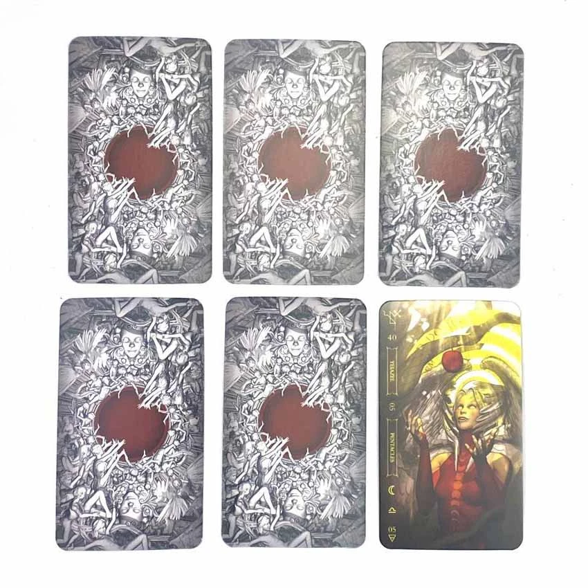 10,3 * 6 cm Notoria: Tarô em cartas de tarô leve