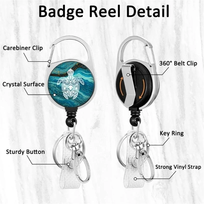 Y2GD Lanyard Badge Kartenhalter mit Keyring schön