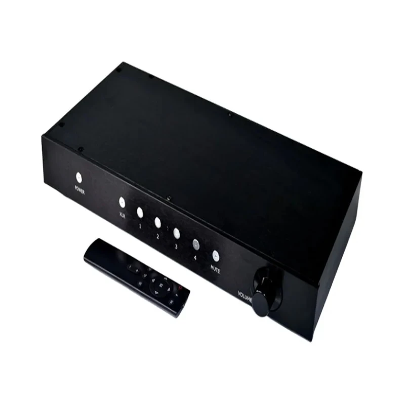 Fully Balanced MBL6010 Clone Preamplifier MBL6010D, Remote Version Hi-Fi Preamp with JRC5534 JRC5532