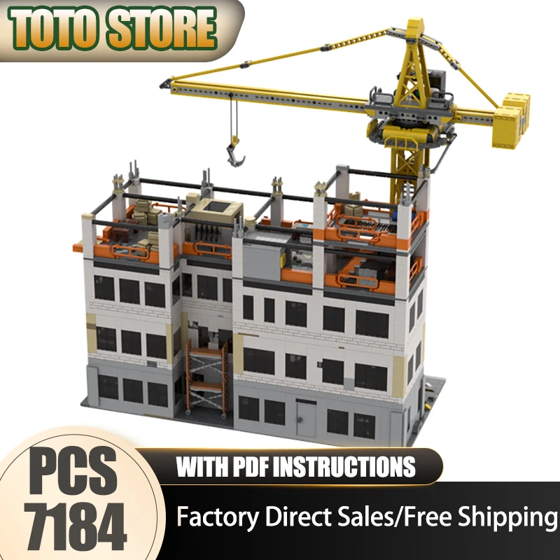 

Moc Building Bricks Modular Fisk Hideout Model Building Technology Modular City Street View Model Blocks Construstion Toy Gifts