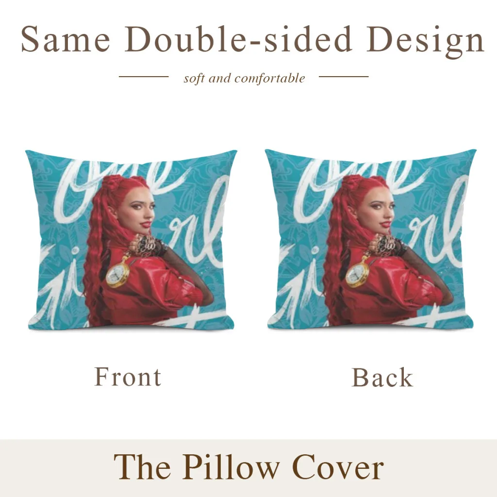 Pillow Cushion Case  Dakimakura Cover Descendants 4 The Rise Of Red Decorative Sleeping