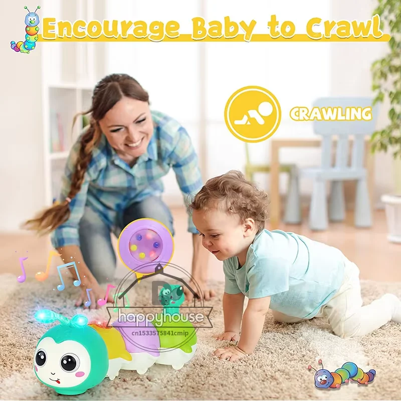 Brinquedos para bebês engatinhando de 6 a 12 meses, brinquedos musicais iluminados para crianças de 7 8 9 12 meses, brinquedos educativos infantis