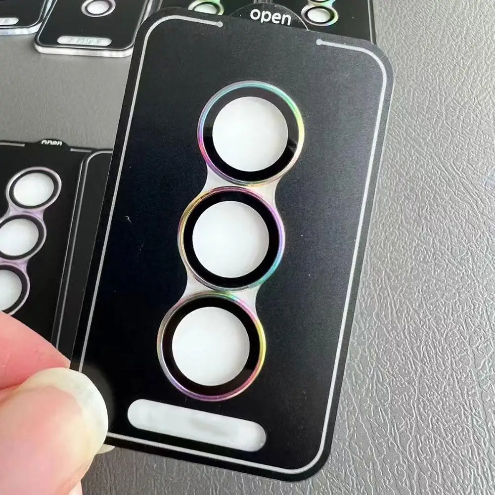 For Samsung Z Fold 6/flip 6 Mobile Phone Metal Lens Film HD Rear Camera Protection Metal Lens Cover Film