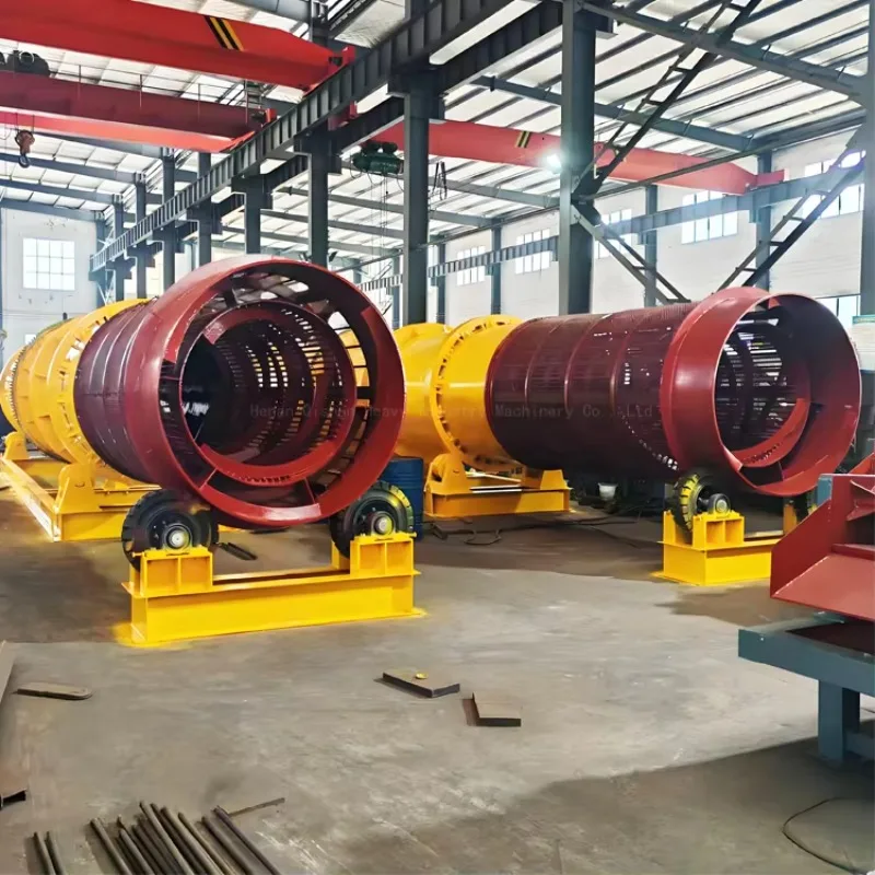 Energy-saving Pebble Barrel Type Stone Washing Machine Small Rotary Drum Screen Aggregate Stone Washing Machine