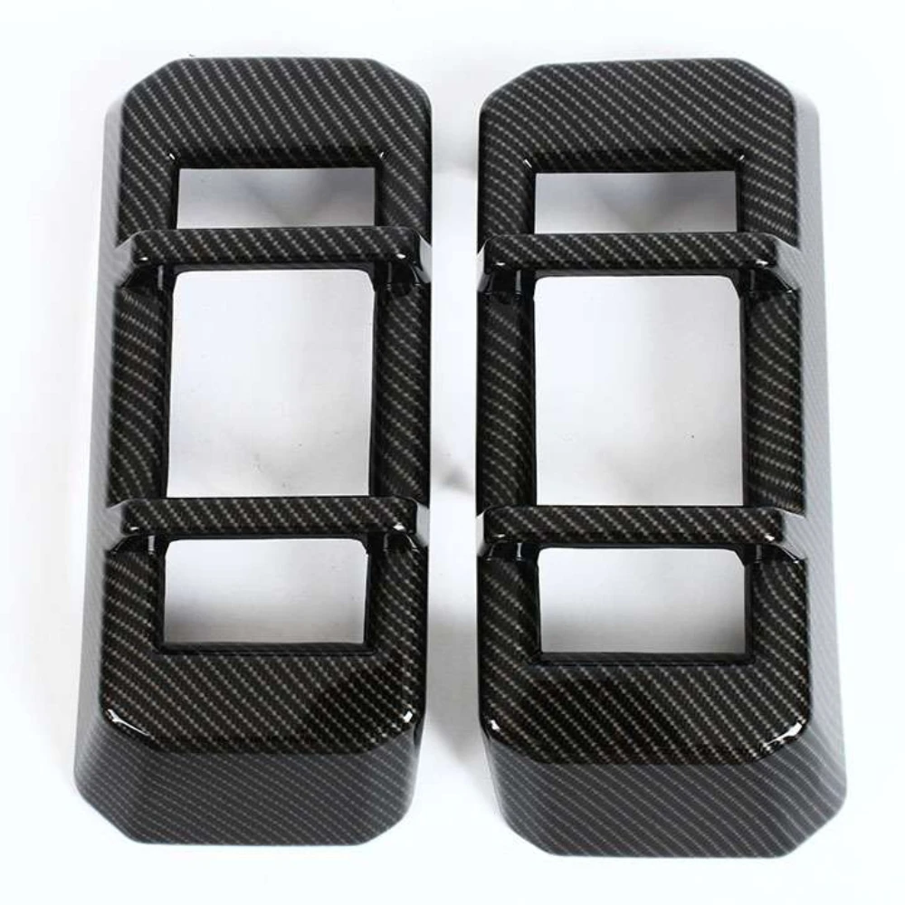 

For Chery Jetour Traveller T2 2025 2024 2023 Front And Rear Fog Lights Cover Decoration 3d Stickers Auto Parts Exteriors Lamp 2p