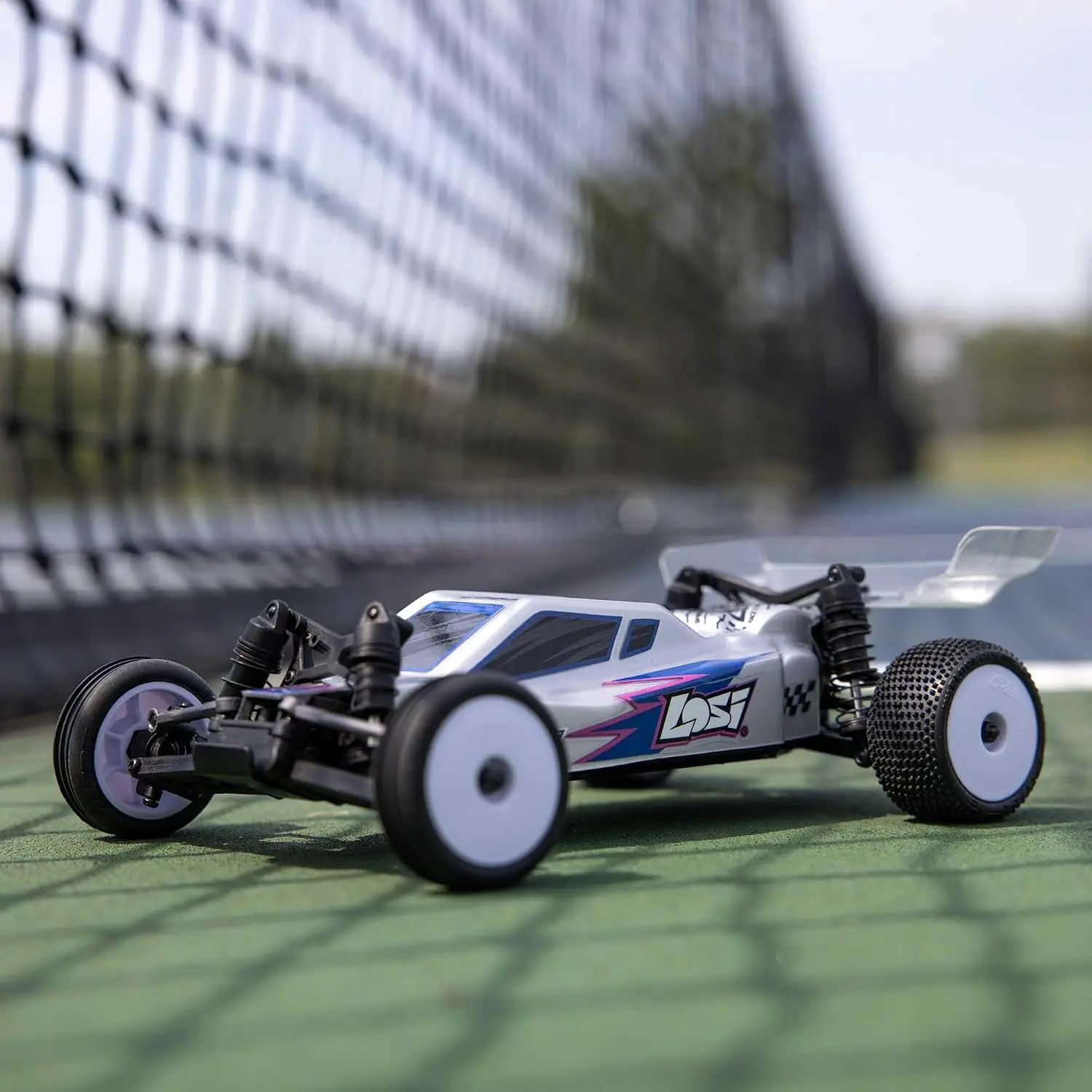 2WD Buggy Silver Ready-to-Run Hobby Grade RC Car with 2-Wheel Drive