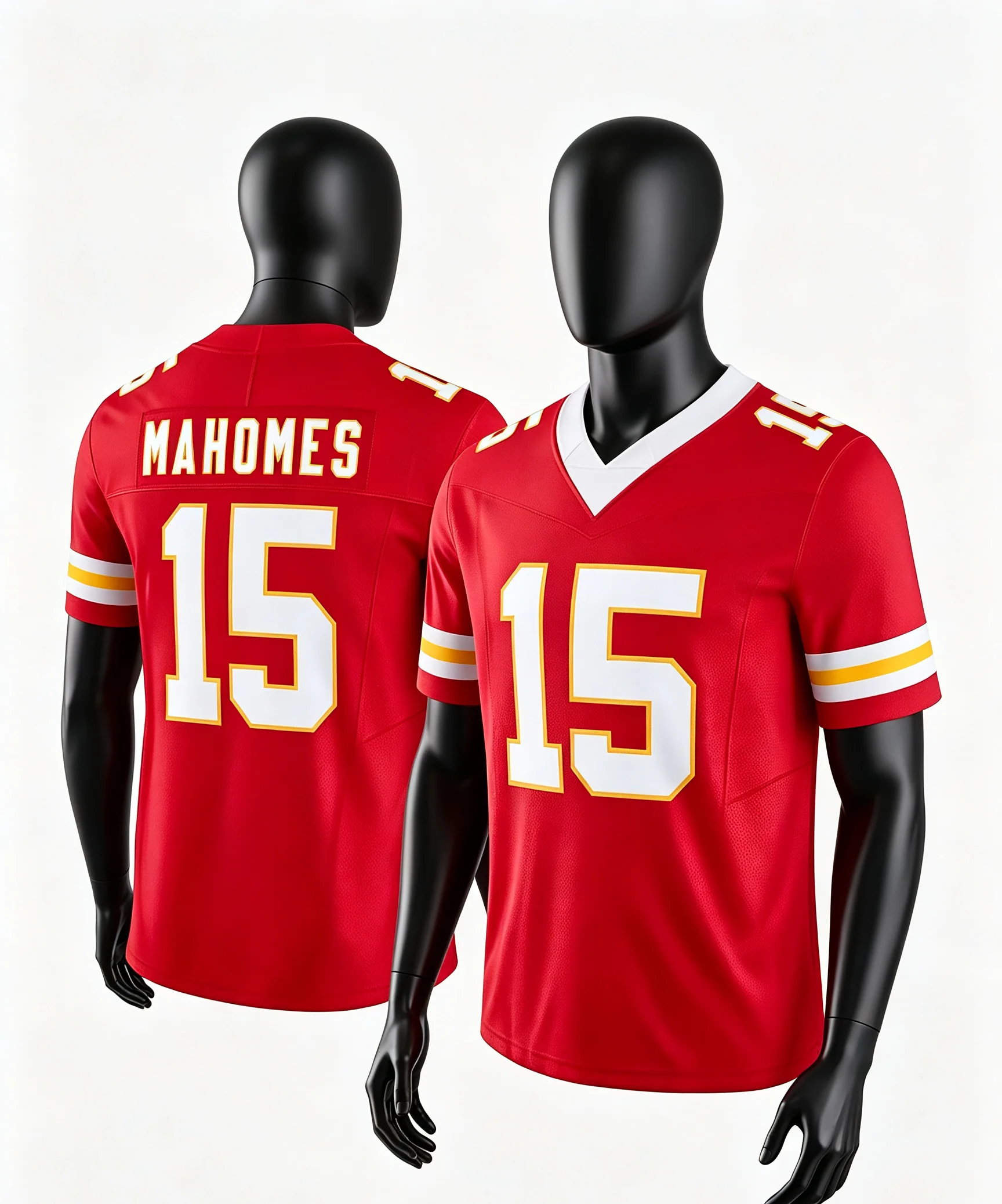 Men 15 Mahomes Red Home Footba - Sports Equipment Jersey ulasan dan harga