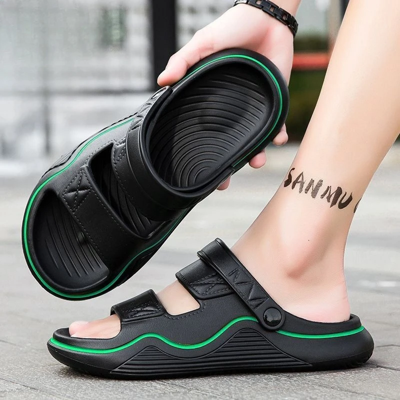 

Outdoor Platform Sandals Man Beach Cheap Shoes New In Mascullino Adult Eva Liquidation Trend 2025 Style Slippers for Men