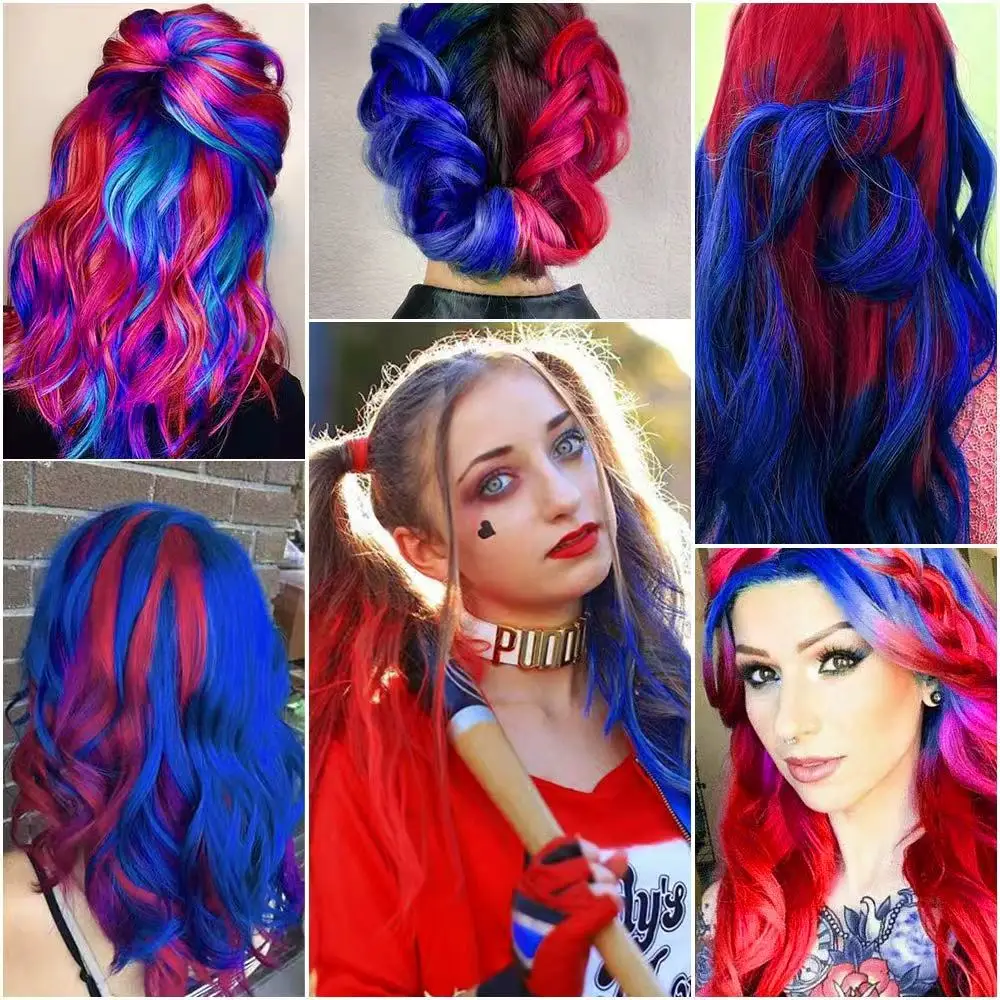 10 قطعة/الحزمة يسلط الضوء على وصلات الشعر الملونة للفتيات 22 بوصة ألوان أومبر مستقيم الشعر الاصطناعية قطع الشعر