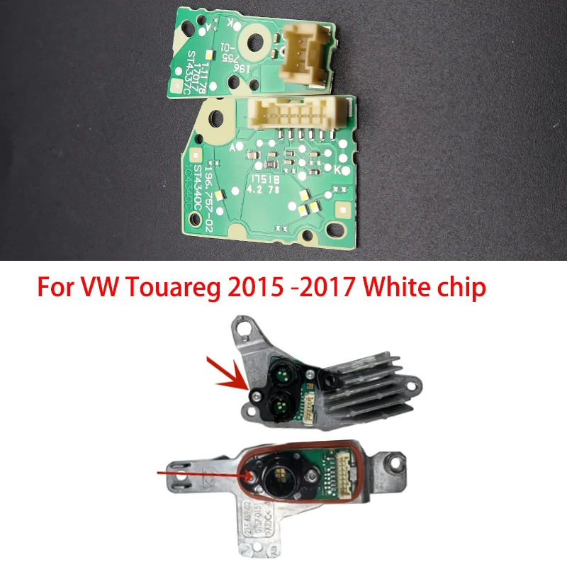 Per VW Touareg 2015-2017 faro auto DRL chip LED circuito sorgente luminosa scheda luce microchip luce bianca chip di zavorra