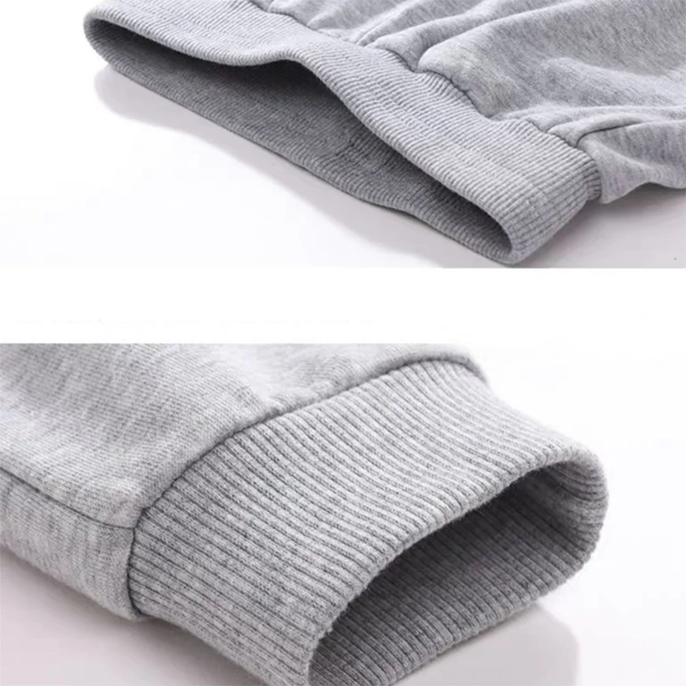 1 Stück Kinder Einfarbige Graue Jogginghose mit Elastischem Bund und Taschen, Frühling Herbst Freizeithose für Jungen und Mädchen – Detail 4