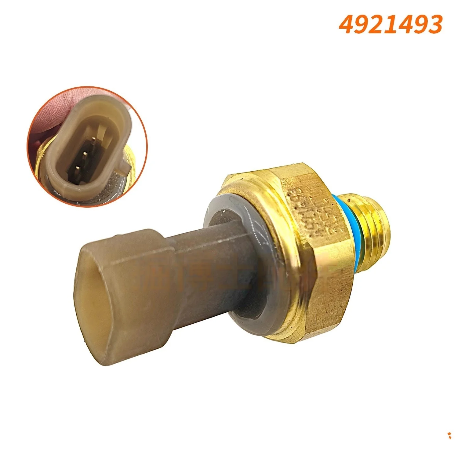 Cummins M11 ISM11 QSM11 เซ็นเซอร์ความดันไอดีของเครื่องยนต์หมายเลขชิ้นส่วนอุปกรณ์ขุด 4921493