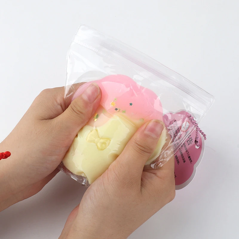 1PC 부드럽고 끈적끈적한 스트레스 해소용 고양이 발 모양 슬로우 리바운드 장난감, 압착 고양이 발 모양 압력 해소 장난감