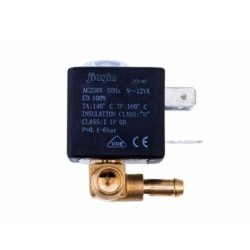 JYZ-4P مضخة بخار نحاسية 3 مم N/C 2/2 طريقة تيار متردد 230 فولت G1/8 بوصة 6 بار لمكاوي فيليبس، ممسحة بخار، قهوة باخرة الملابس