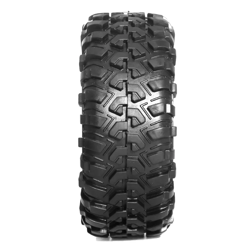 

Stable Performance-135Mm Metal 2.2Inch Beadlock Wheel Rim Tire Set For 1/10 RC Crawler Car Axial SCX10 Wraith RR10 Capra TRX4 YK
