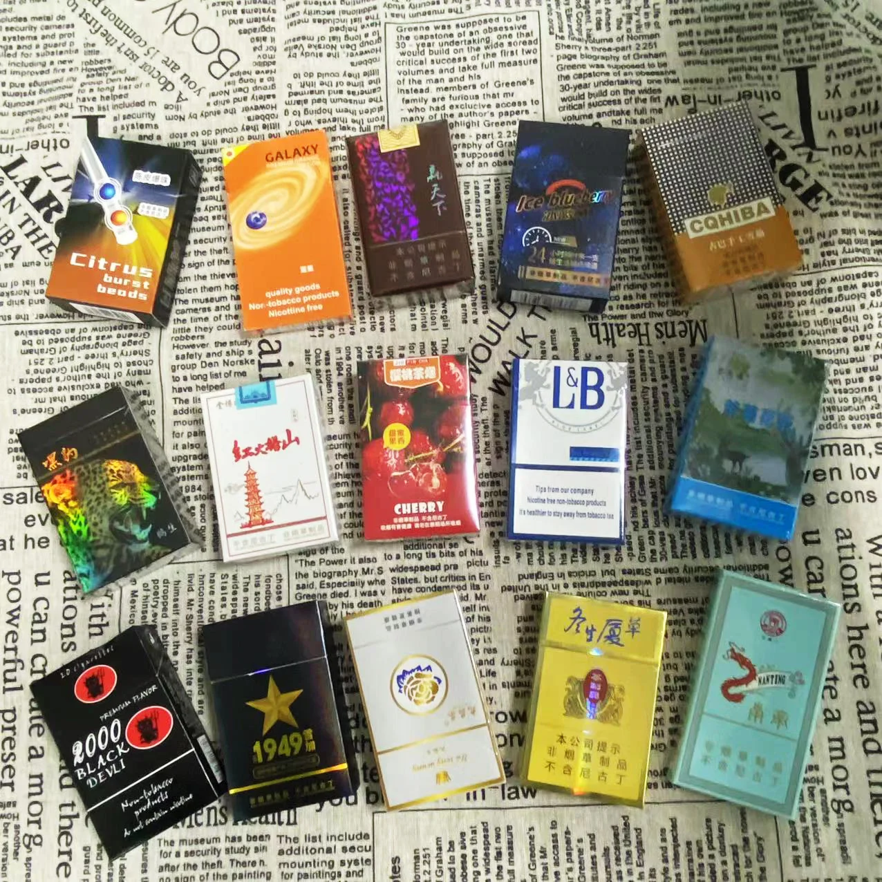 Cigarrillos Herbales a Base de Plantas Sin Nicotina Alternativa para Dejar de Fumar Sin Tabaco Opción de Regalo Saludable