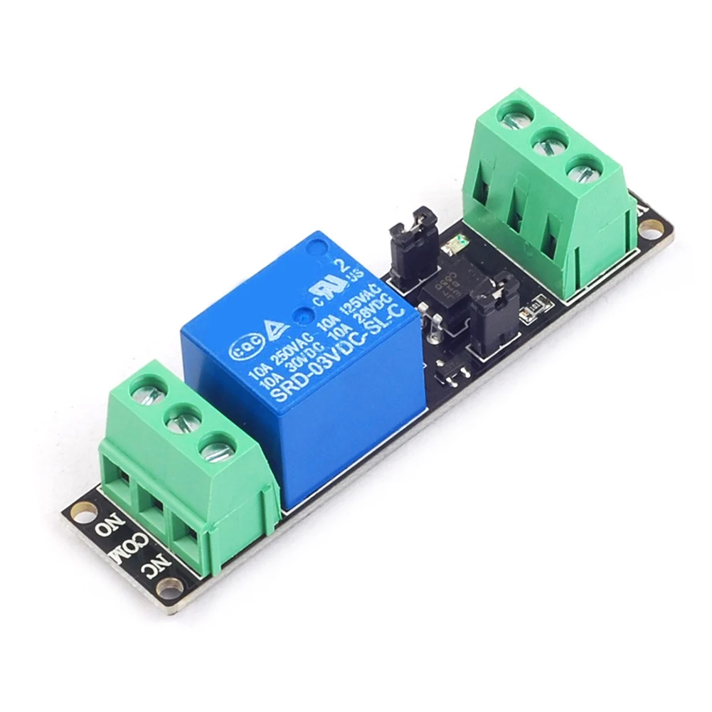 DC 3V/3.3V Isolated Drive Control Board Output Signal Indicator High Level Trigger Microcontroller IO Port Relay Module