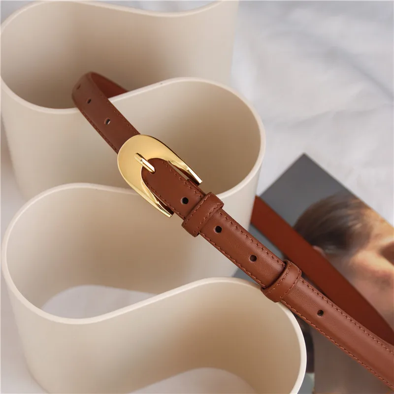 fashionable-personality-women's-belt-genuine-leather-retro-ins-waist-belt-all-match-korean-version-pure-calfskin-thin