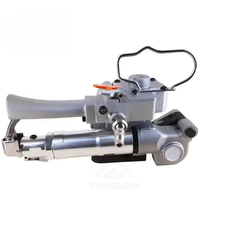 Outil de cerclage pneumatique manuel Portable, outil de cerclage en plastique et acier à grande Tension, Machine d'emballage de bandes, presse à balles