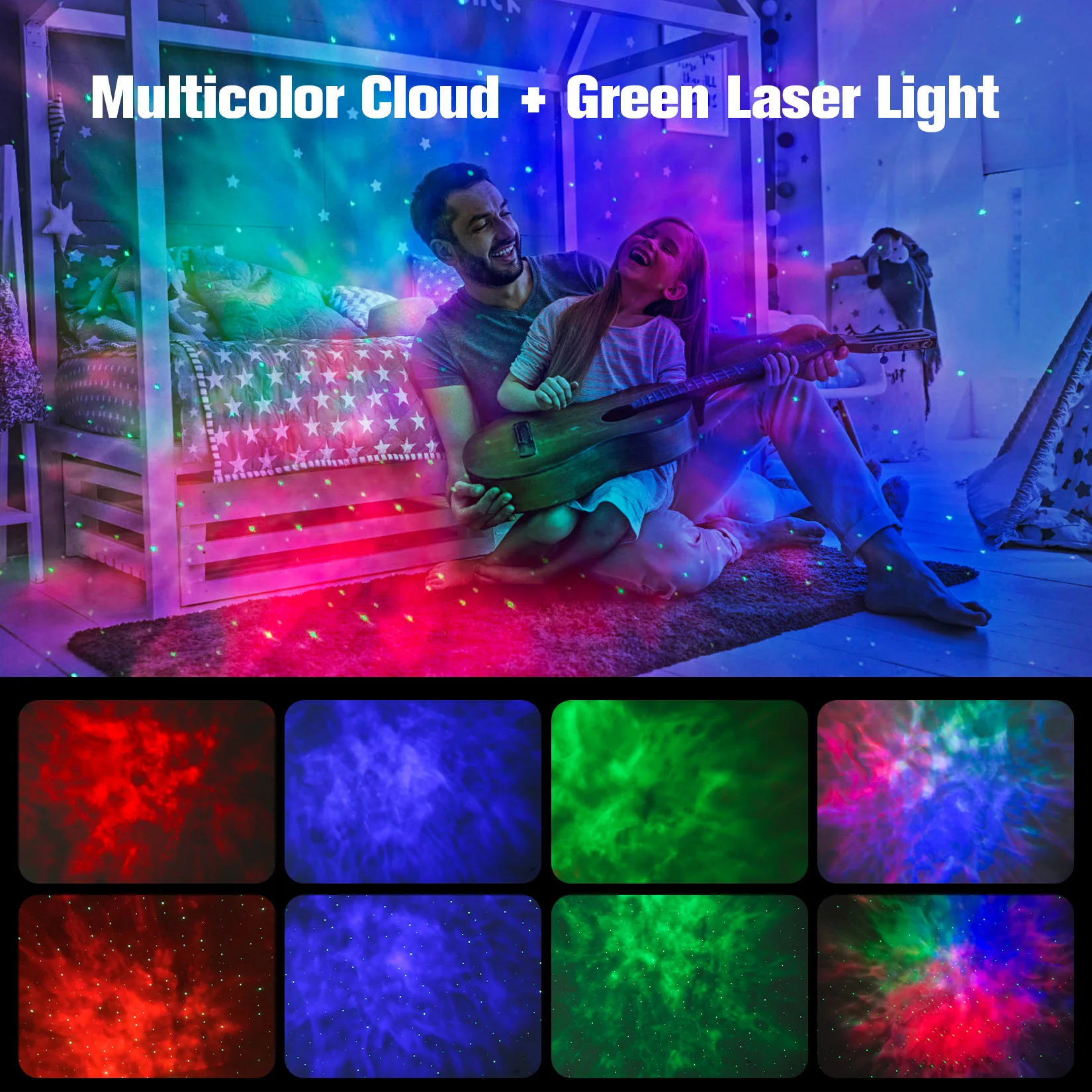 Galaxy Projector Light Tuya Smart Life Smart Star Projector APP Work With Alexa Google Home Colorful Starry Sky LED Night Light