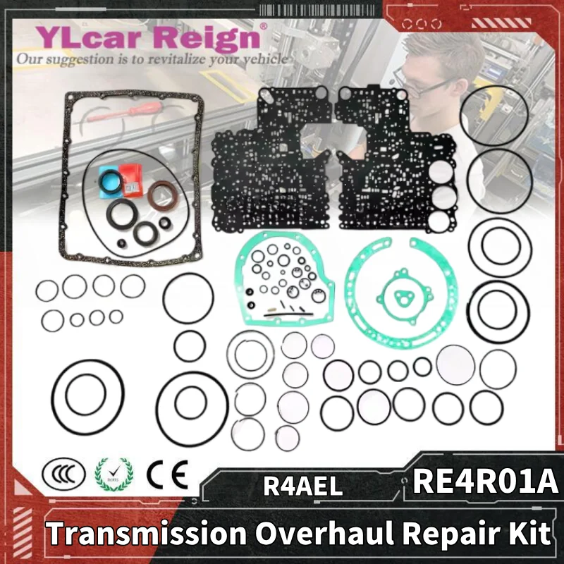 RE4R01A R4AEL Automatic Transmission Repair Kit Overhaul Gasket Kits Car Accessories For Nissan Mazda